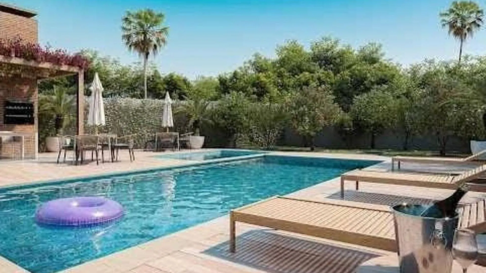 アパート Apartamento Refugio Das Ondas Com Piscina Palhoça