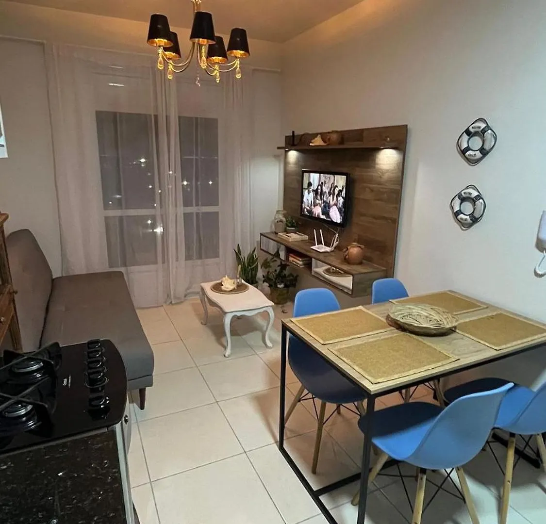 아파트 Apartamento Refugio Das Ondas Com Piscina 팔호카